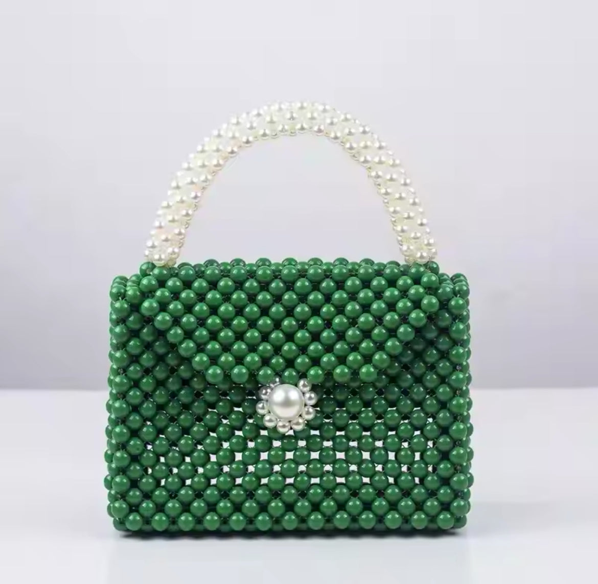 Bead and Pearl Bag