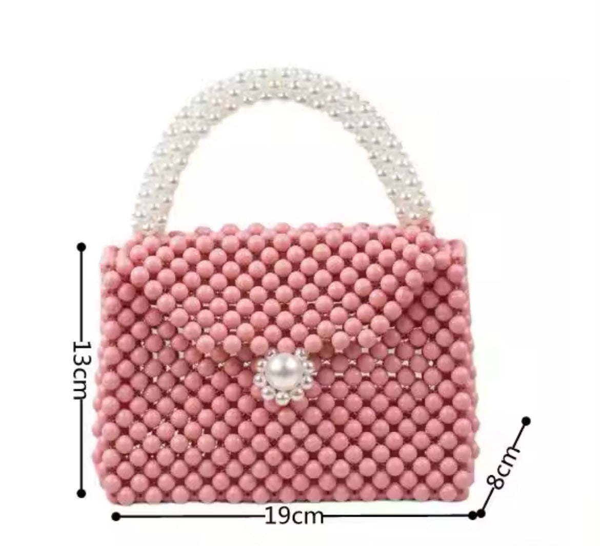 Bead and Pearl Bag