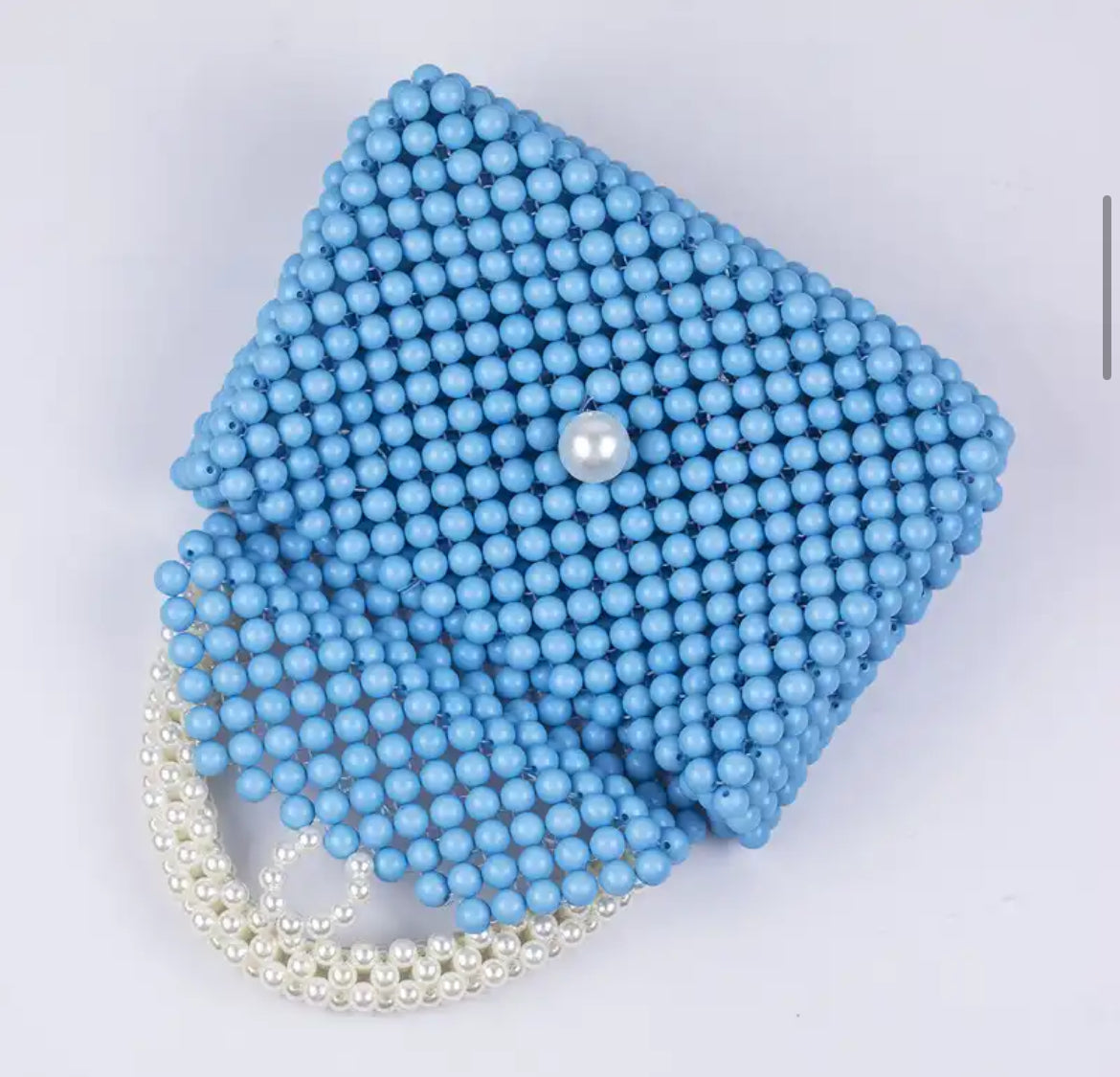 Bead and Pearl Bag