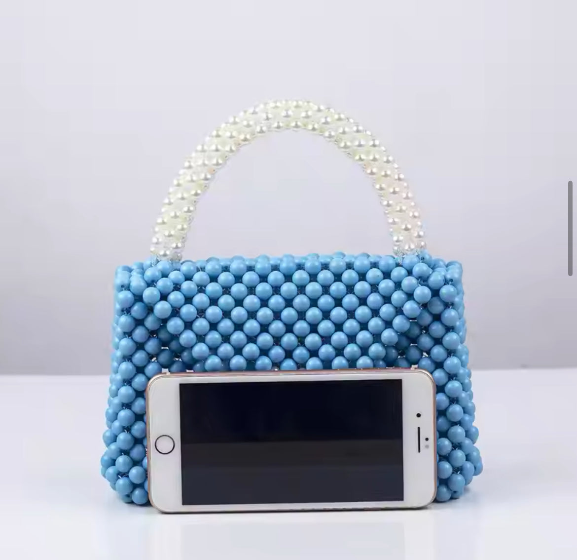 Bead and Pearl Bag