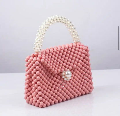 Bead and Pearl Bag