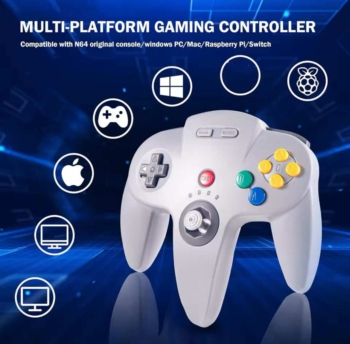 Wireless 64-bit Gaming Controller