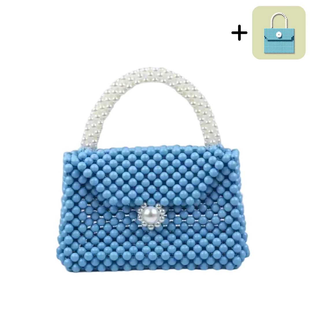 Bead and Pearl Bag